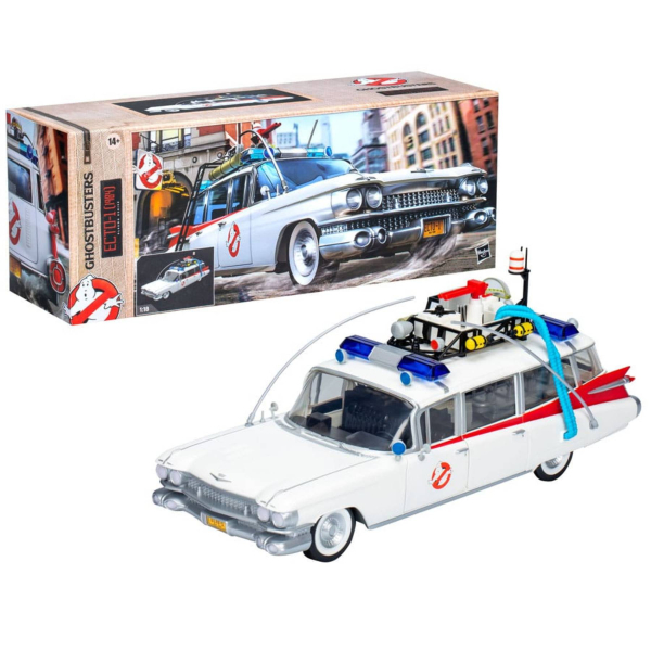 Ghostbusters Plasma Series Ecto-1 (1:18, Hasbro 2024) – Premium Modellfahrzeug | Hoppla Stuff